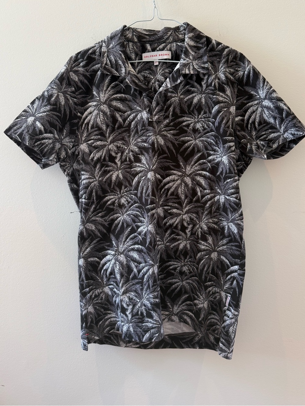 Orlebar Black Felix Palm Jacquard Polo L